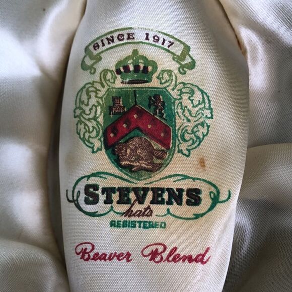 Vintage Stevens Hat Fedora - Picture 6 of 10